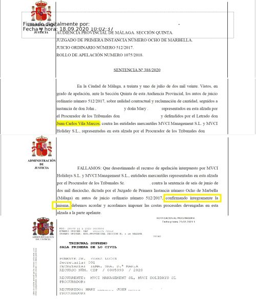 Málaga High Court ruling Marriott Marbella